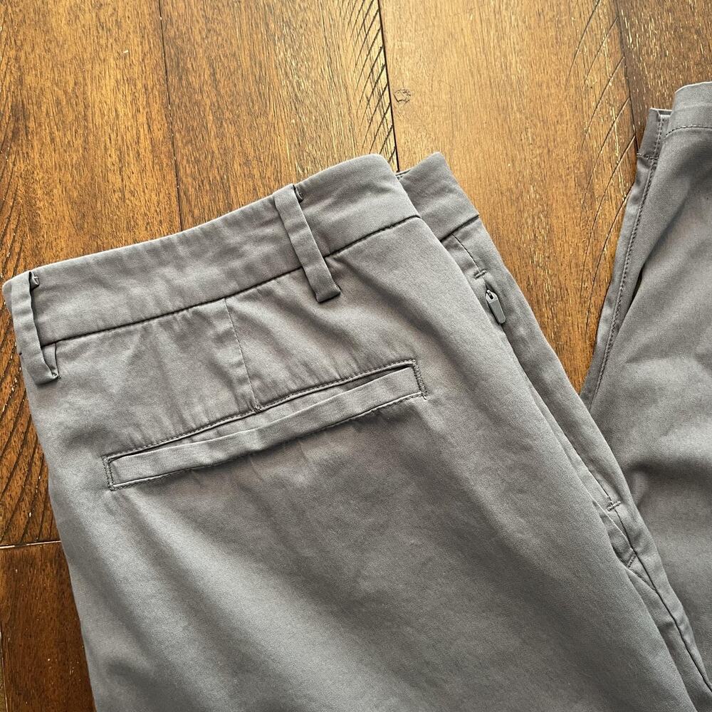 Birddogs Pants Mens 36x32 Gray Chino Stretch Golf Straight Leg Performance - Picture 3 of 11
